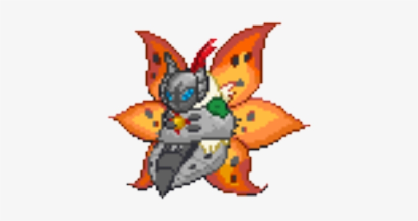 Praise Volcarona - Volcarona Sprite, transparent png download
