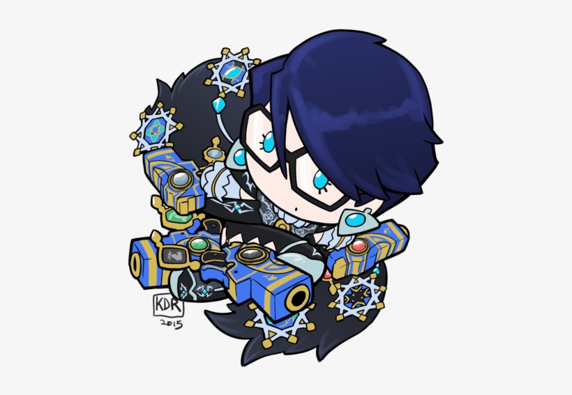 Bayonetta Drawing Deviantart - Kevin Raganit Chibi, transparent png download