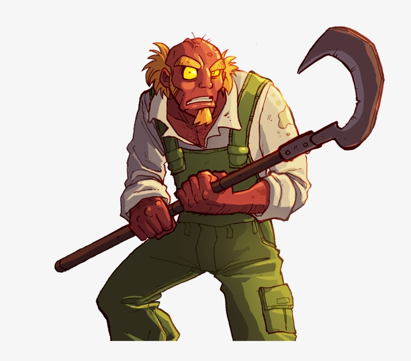 Berzerk Hillybilly N2 Std - Urban Rivals Jim, transparent png download