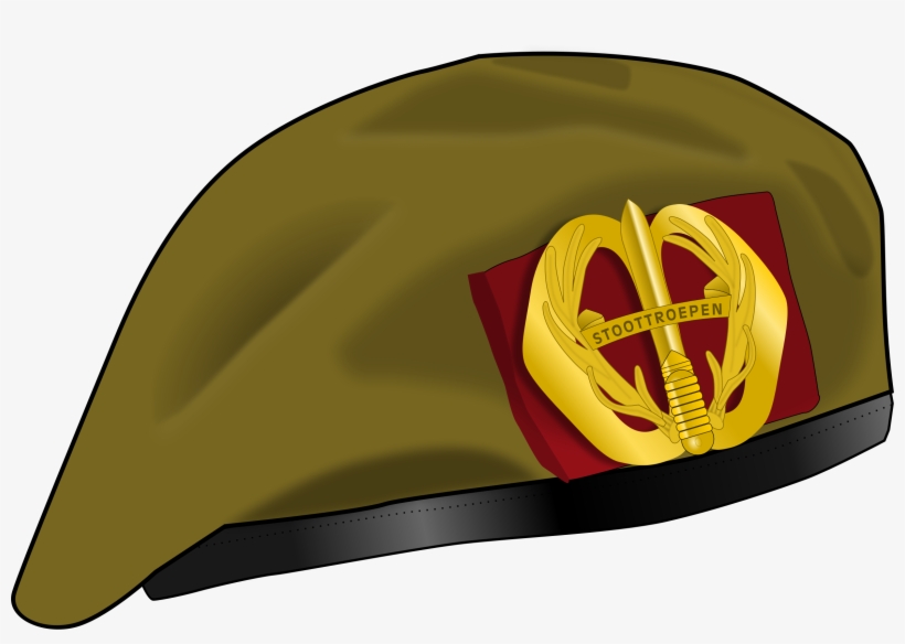 Big Image - Military Beret Clipart, transparent png download