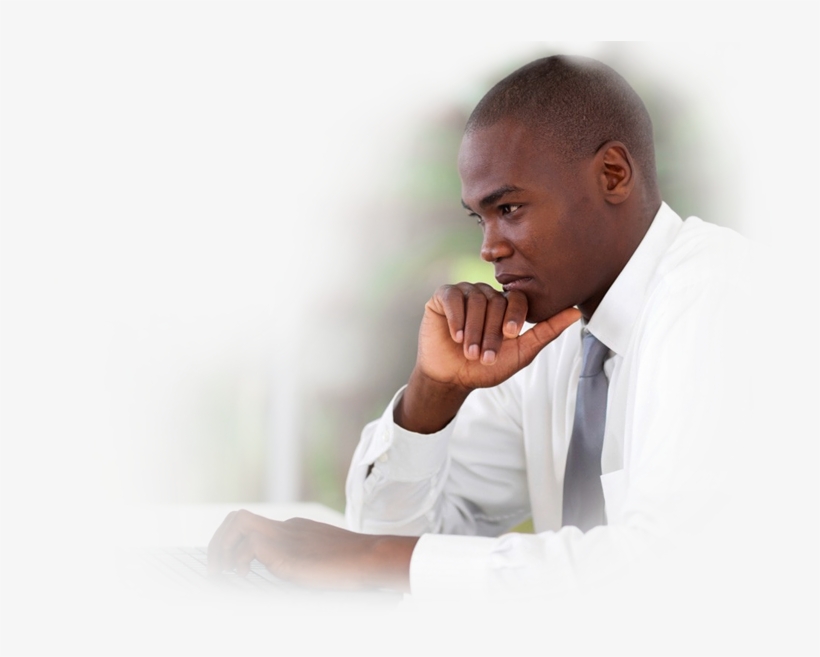 Slide1 - “ - Black Man Working, transparent png download