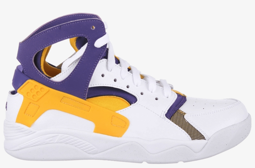 Air Flight Huarache 'lakers' - Air Flight Huarache, transparent png download