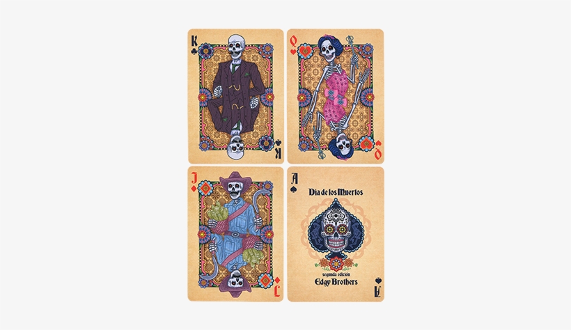 Quick View - Dia De Los Muertos Deck Of Cards, transparent png download