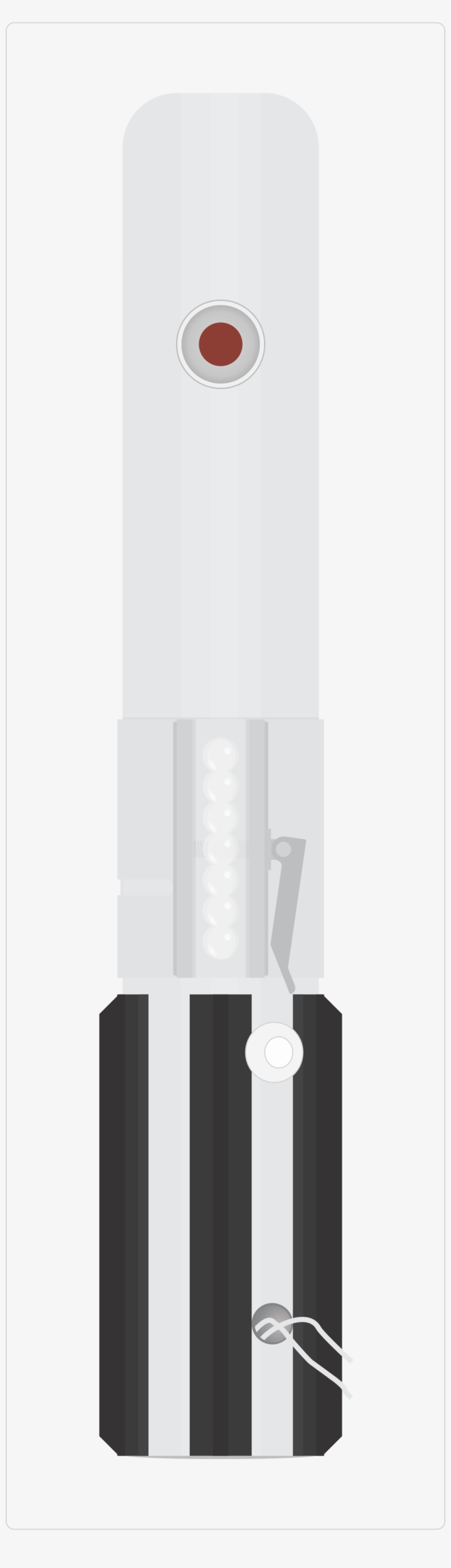 This Saber Can Be Seen The First Time Luke Ignites - Luke Vader Stunt Lightsaber, transparent png download