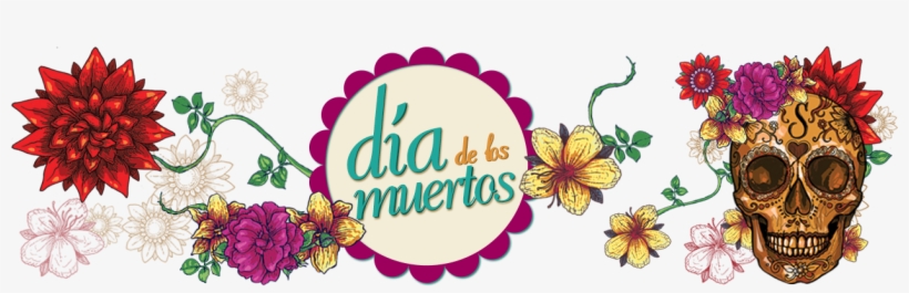 Informações, Dicas E Curiosidades Sobre A Cultura Mexicana - Festa De Los Muertos Desenho, transparent png download
