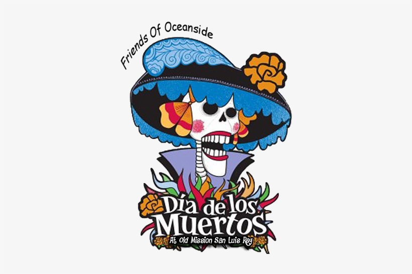 Mission San Luis Rey Once Again Hosts Their Dia De - Diaz De Los Muertos Oceanside, transparent png download