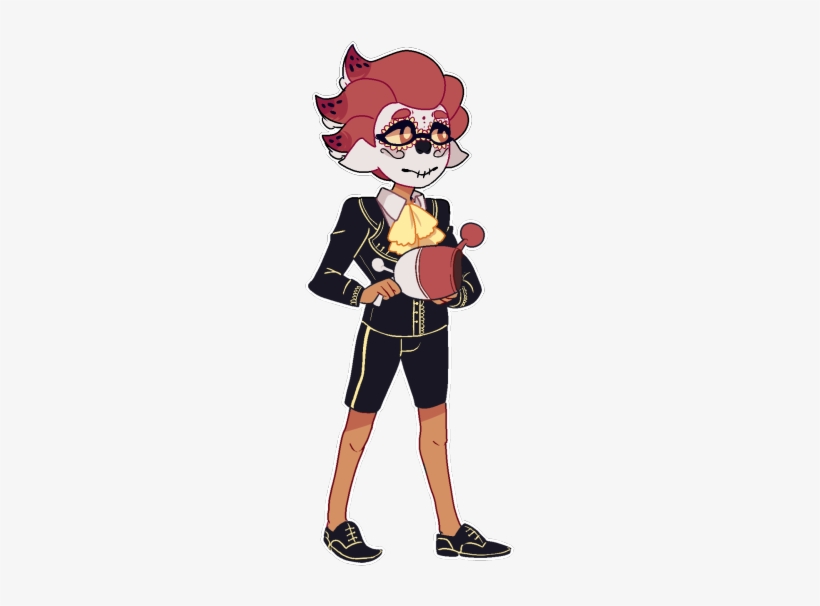 With Dia De Los Muertos Coming Up, I Wanted To Dress - Tumblr, transparent png download