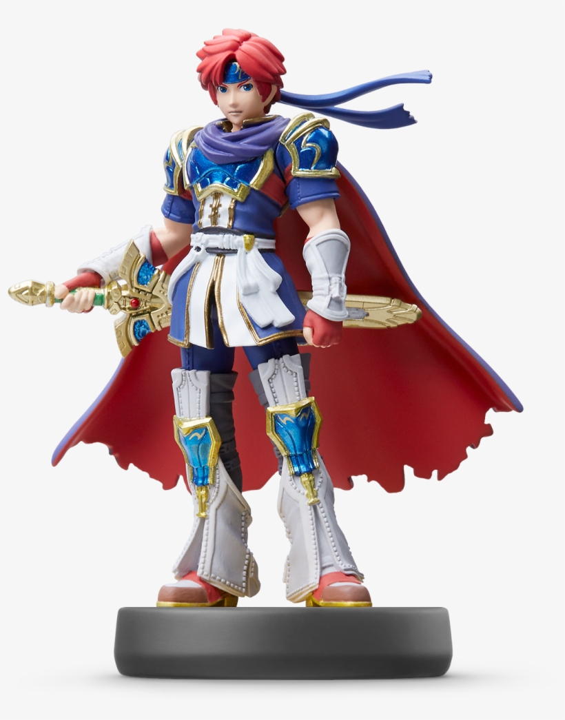 Amiibo Roy - Super Smash Bros Roy Amiibo, transparent png download