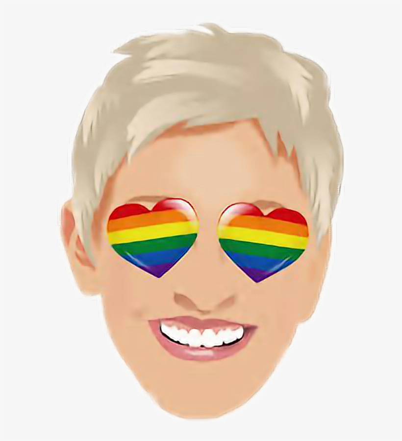 Report Abuse - Drawing Of Ellen Degeneres, transparent png download
