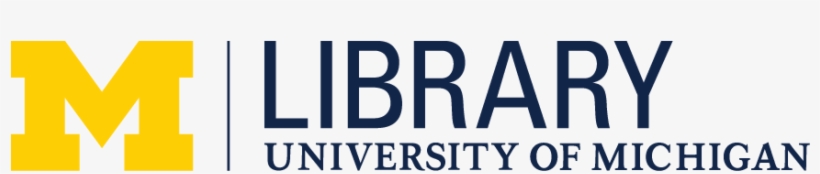 Mlibrary Horizontal Sig - University Of Michigan Law School Logo, transparent png download