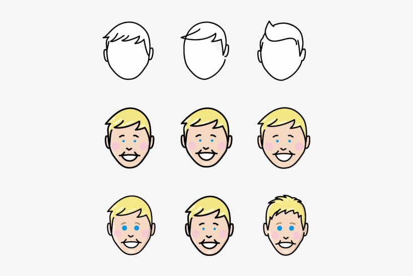 Ellen's Smiling Face - Icon, transparent png download