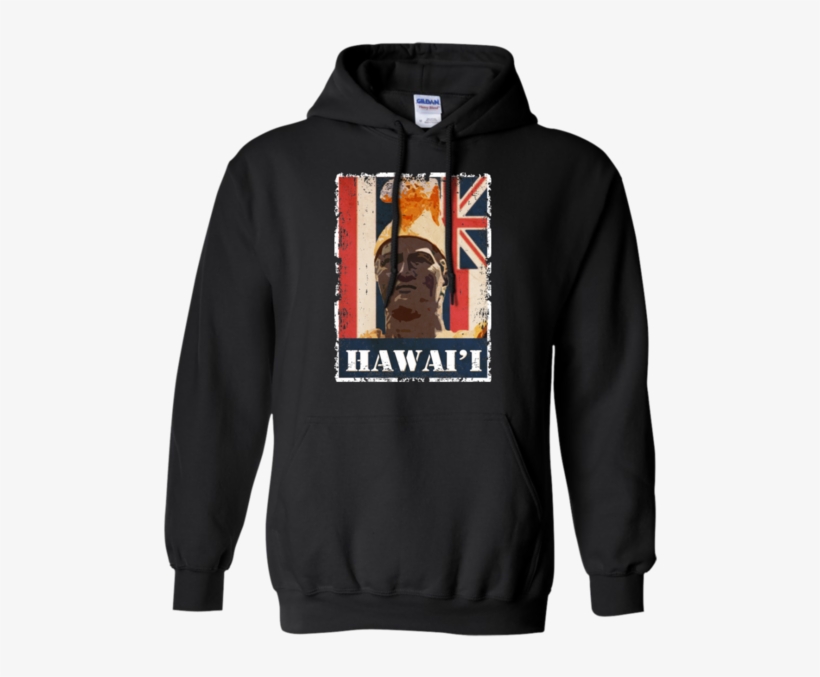 Hawai'i King Kamehameha Pullover Hoodie 8 Oz, Hoodies, - Rick And Morty Schwifty Hoodie, transparent png download