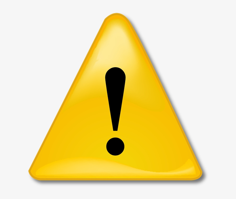 Warning, Caution, Alert, Icon, Media, Image - Caution Sign No Background, transparent png download
