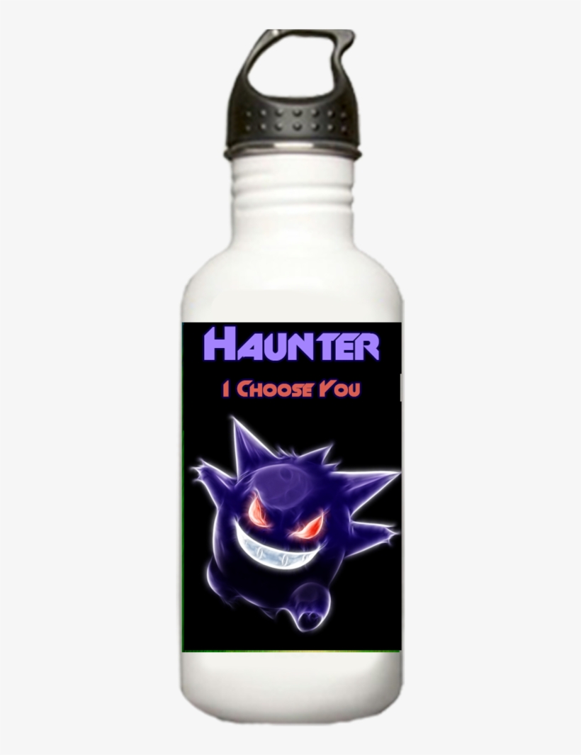 Pokemon Haunter Water Bottle - Remove From Game Pokemon Gengar Playmat 24 X 14 Inch, transparent png download
