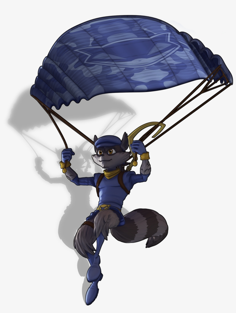 Camo Paraglider No Logo - Sly Cooper Transparent, transparent png download