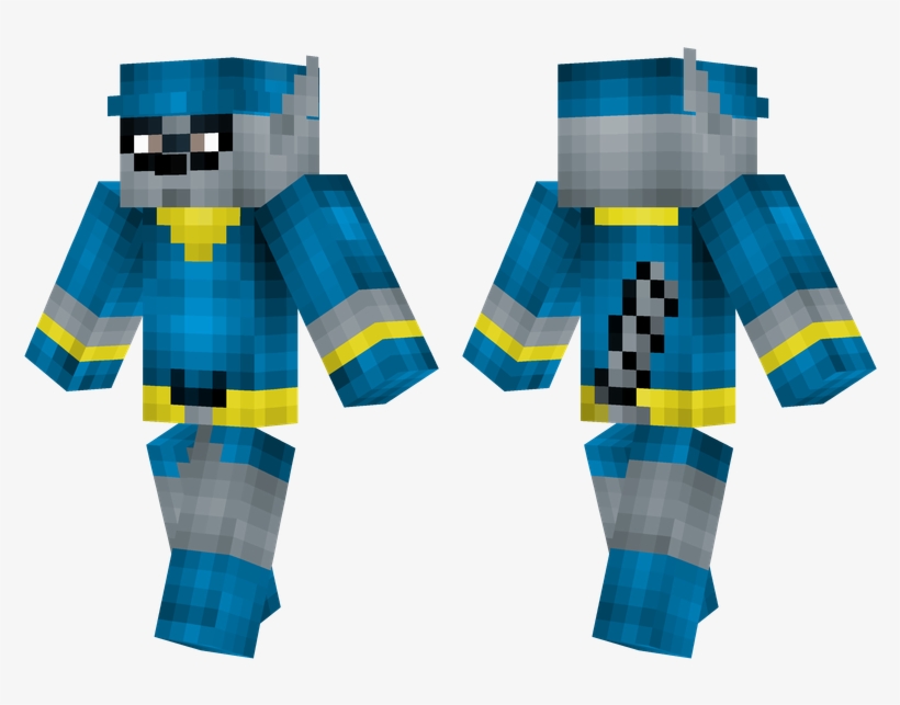 Sly Cooper - Red Spy Skin Minecraft, transparent png download