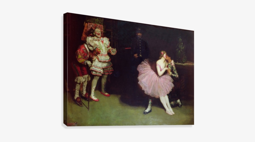 Such Is Life, 1907 John Byam Liston Shaw Canvas Print - Giclee Painting: Shaw's Such Is Life, 1907, 61x46in., transparent png download