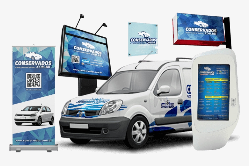 Banner Fachada Placa Plotagem Adesivo Em Goiania Min - Décoration Vehicule Avec Gabarit, transparent png download