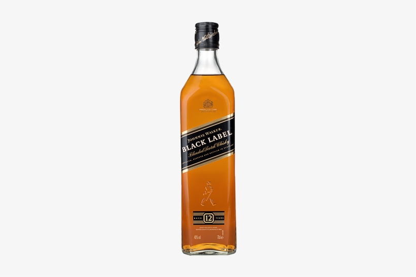 Johnnie Walker Black Label - Johnnie Walker Black 700ml, transparent png download
