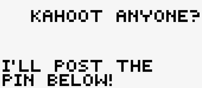 Kahoot Anyone - Pegboard Nerds, transparent png download