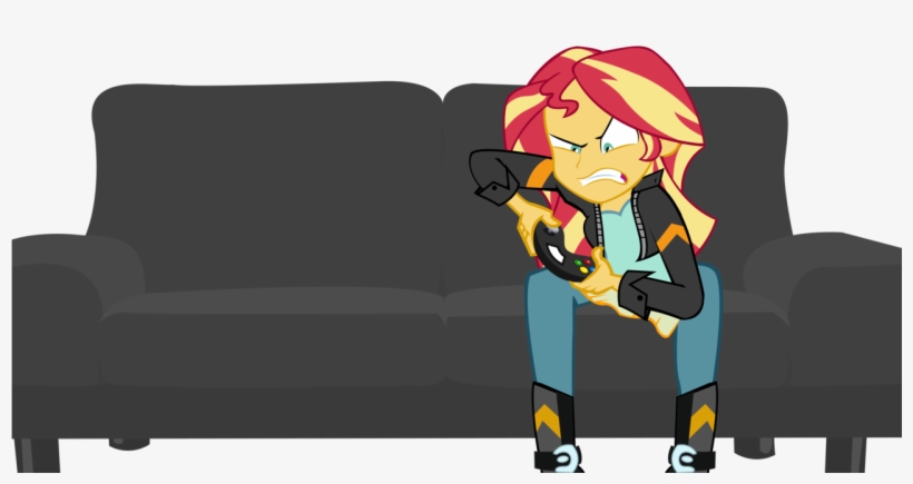 Ngrycritic, Boots, Clothes, Couch, Equestria Girls, - Equestria Girls Game Stream, transparent png download