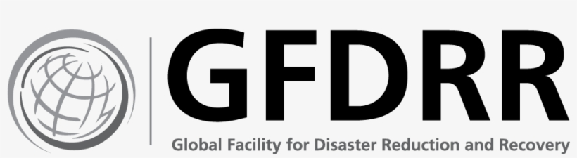 Gfdrr Primary Logo Bw-shade - Acp Eu Natural Disaster Risk Reduction Programme, transparent png download