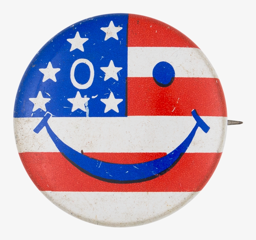 American Flag Smiley - Museum, transparent png download