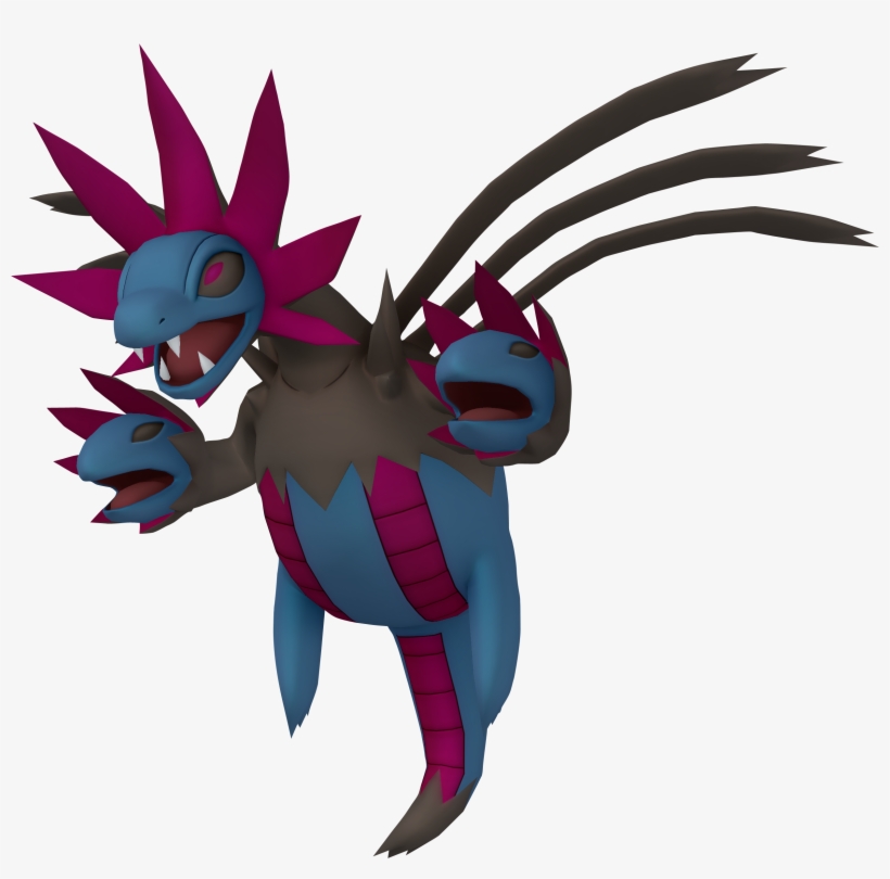 635hydreigon Pokedex 3d - Pokemon Xy Pokedex 3d, transparent png download