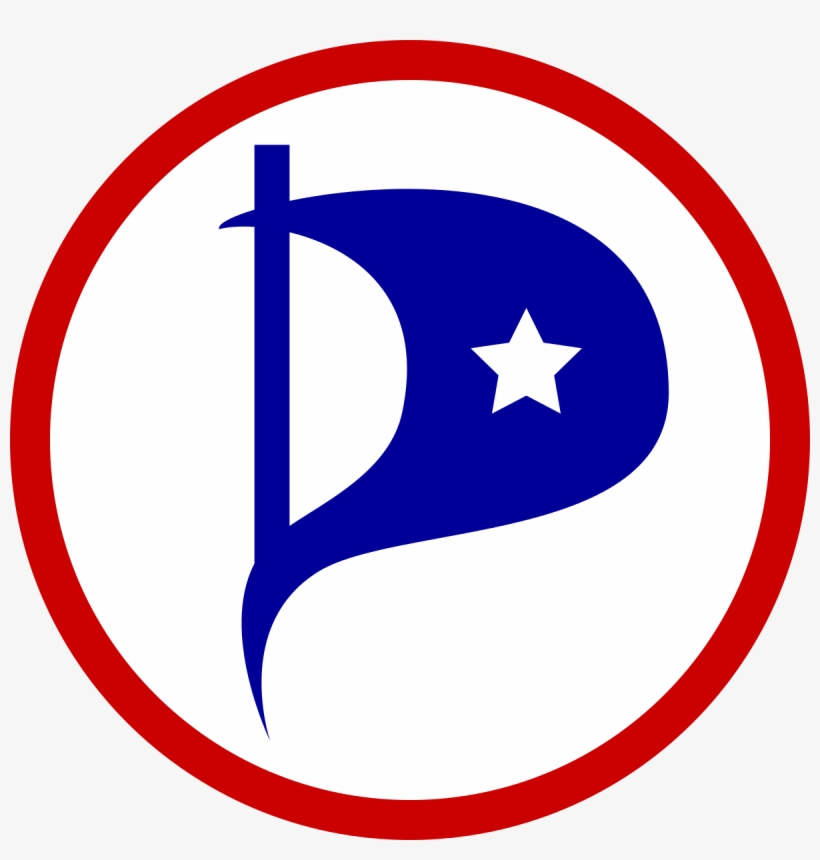 United States Pirate Party Symbol, transparent png download