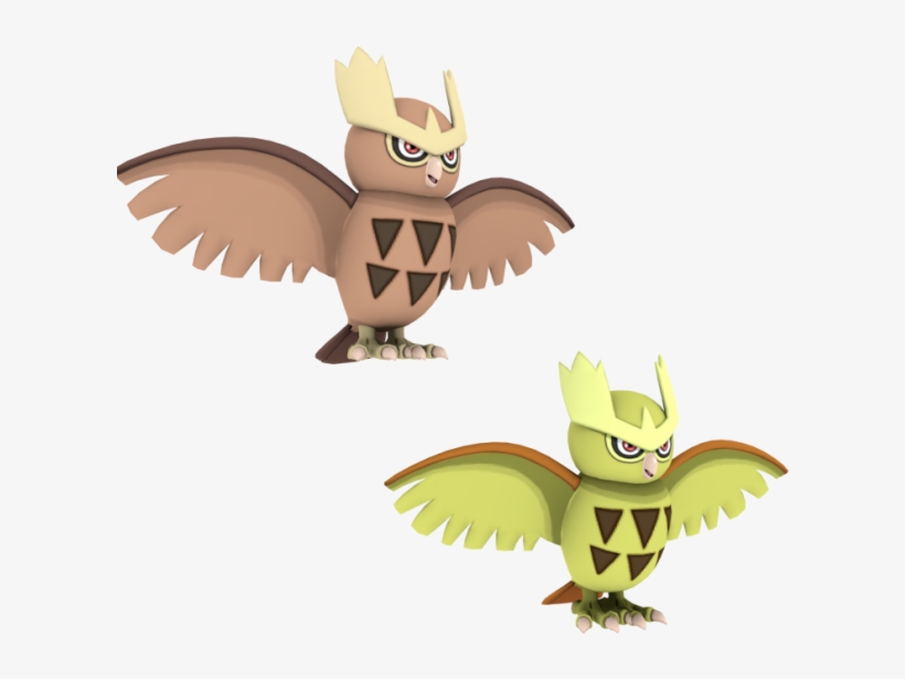 Noctowl Free 3d Model - Noctowl 3d Model, transparent png download
