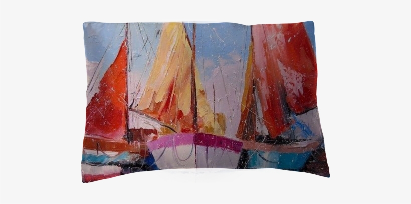 In A Quiet Harbor - Painting, transparent png download