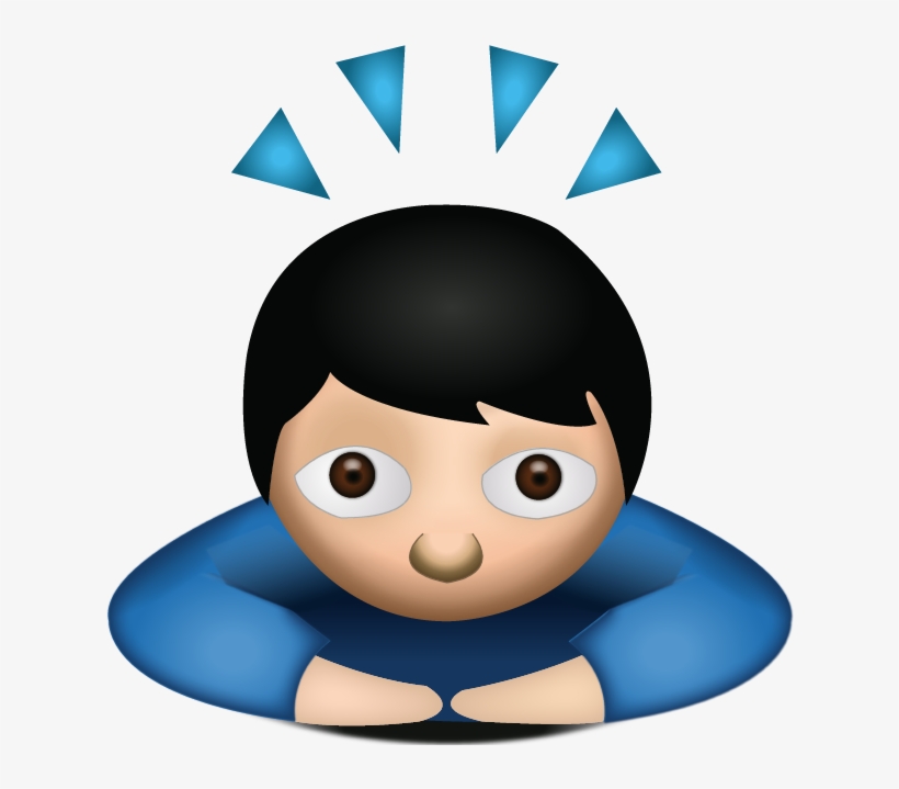 Download Man Bowing Island Ai File - 🙇 Emoji, transparent png download