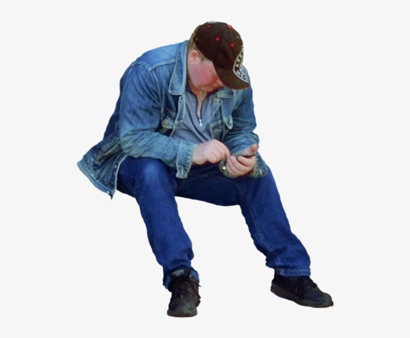 People Sitting On Steps Png, transparent png download