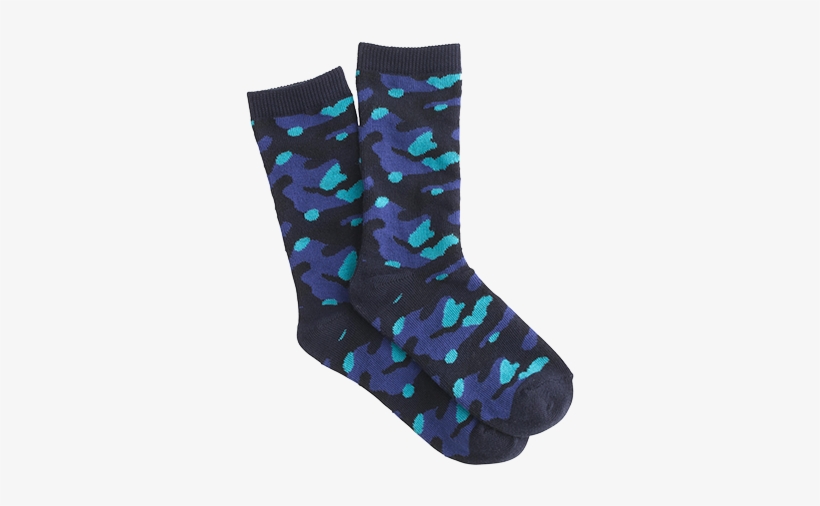 Camouflage Socks - Sock, transparent png download