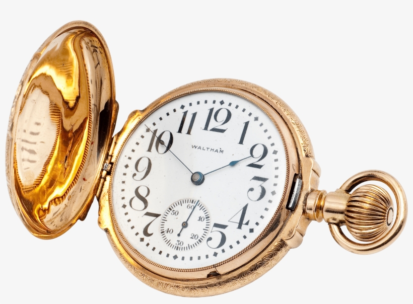 Pocket Watch Gold - Карманные Часы Png, transparent png download