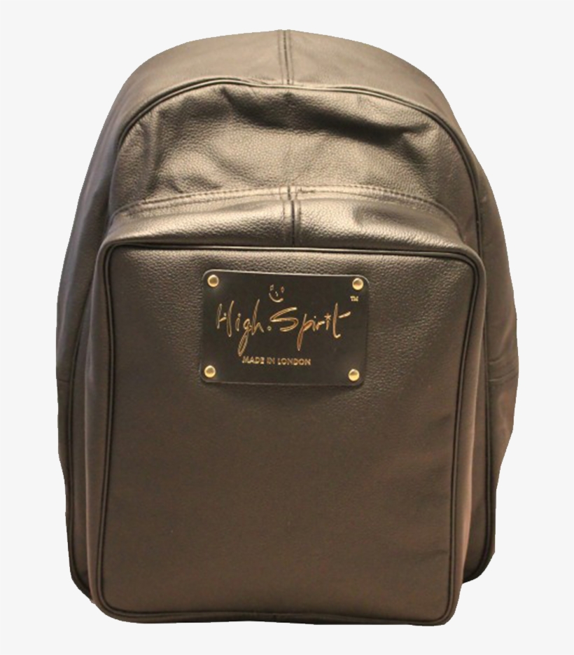 High Spirit Bags Gold Leather Backpack F, transparent png download