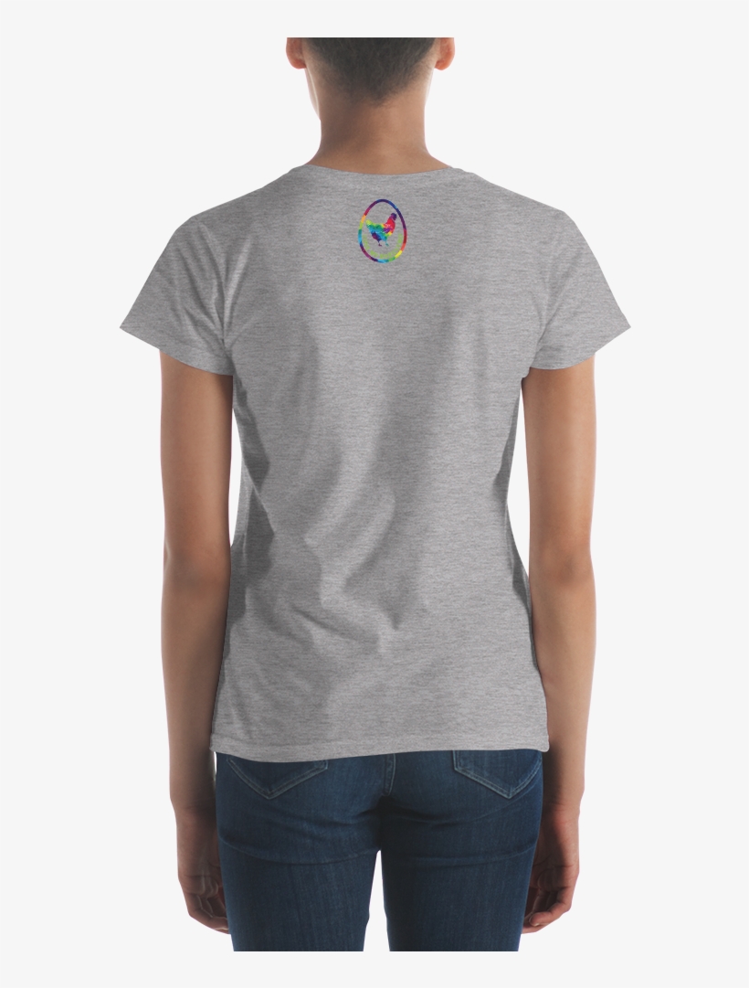 Watercolor Holstein Cow Women's T-shirt - T-shirt, transparent png download