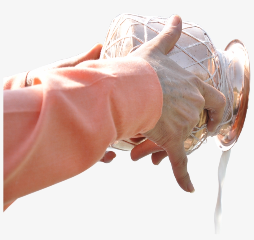 Download Kalash With Hand Png - Figurine, transparent png download