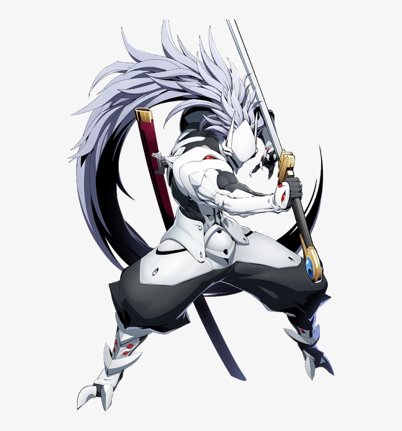 Blazblue Cross Tag Battle Hakumen, transparent png download