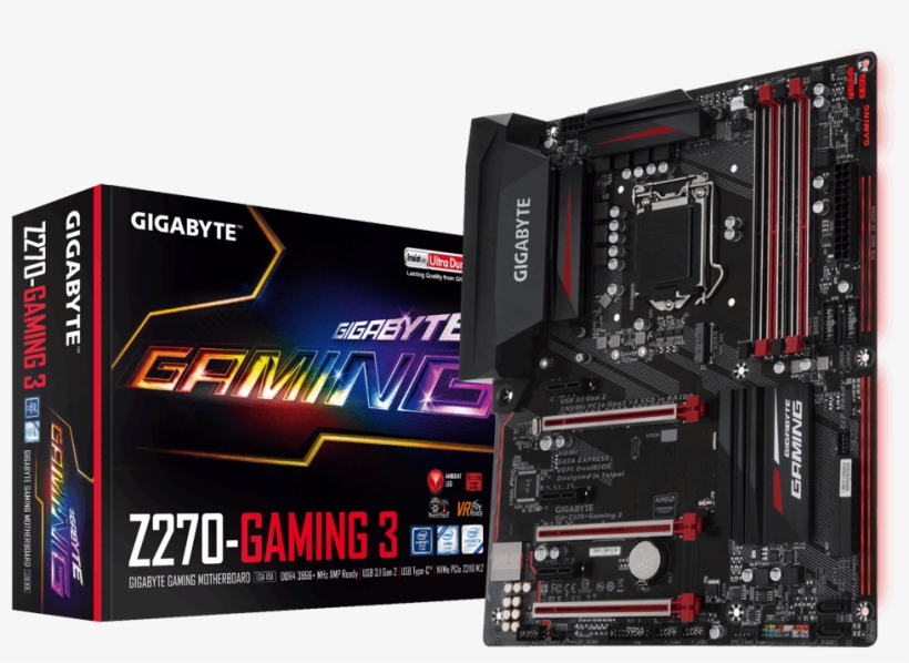 Ga Z270 Gaming 3 - Mother Gigabyte Gaming, transparent png download