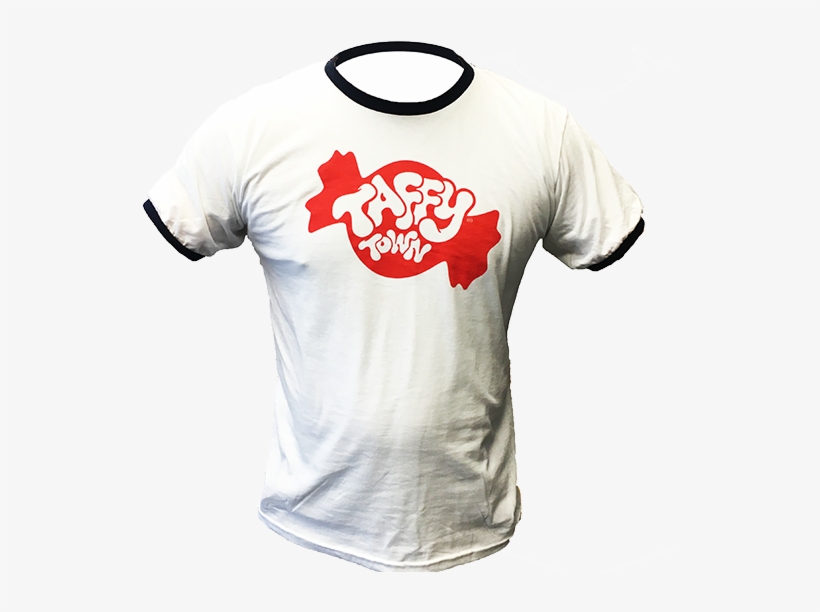 Taffy Town Ringer Style T-shirt - Taffy Town, transparent png download