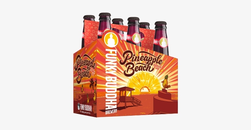Brewery Has Started Off 2017 By Announcing The Addition - Funky Buddha Beer, Blonde Ale, Pineapple Beach - 6, transparent png download