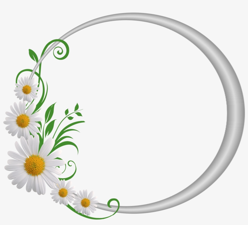 Floral Circle Frame Png - Have A Blessed Sabbath, transparent png download