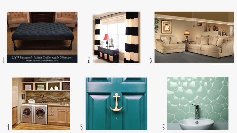 I Am Obsessed With The Idea Of Diying An Ottoman To - Fairmont Designs Lyndsay 2 Piece Sofa Set - D3687-0301/minmoc, transparent png download