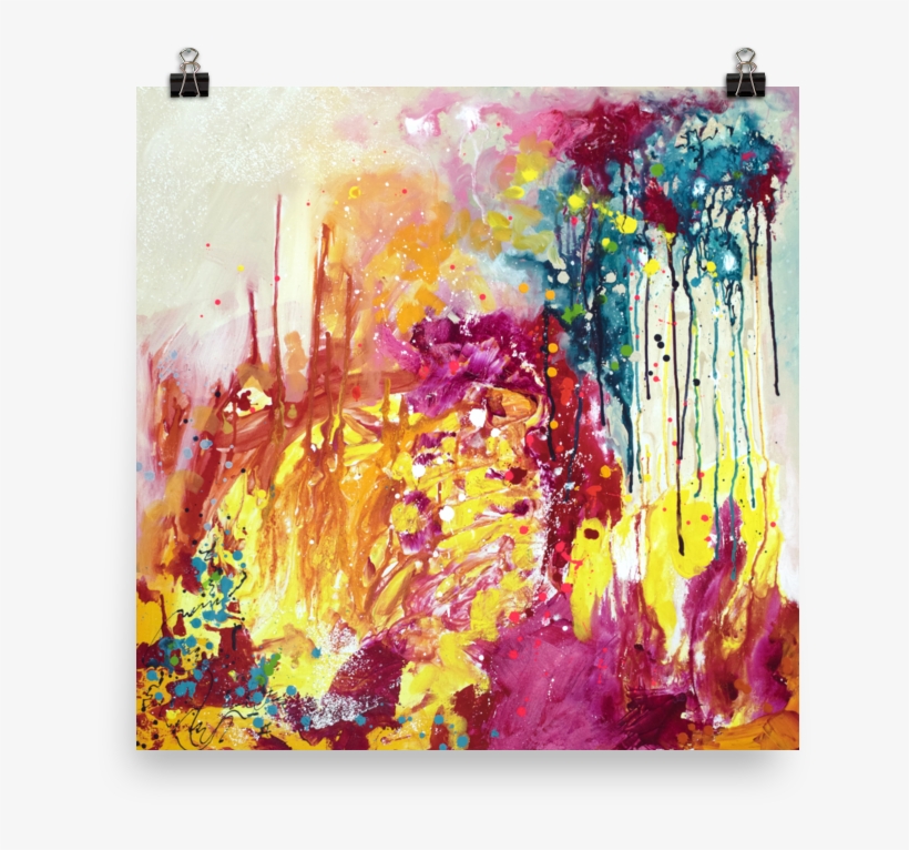 Color Splash Fine Art Print, transparent png download