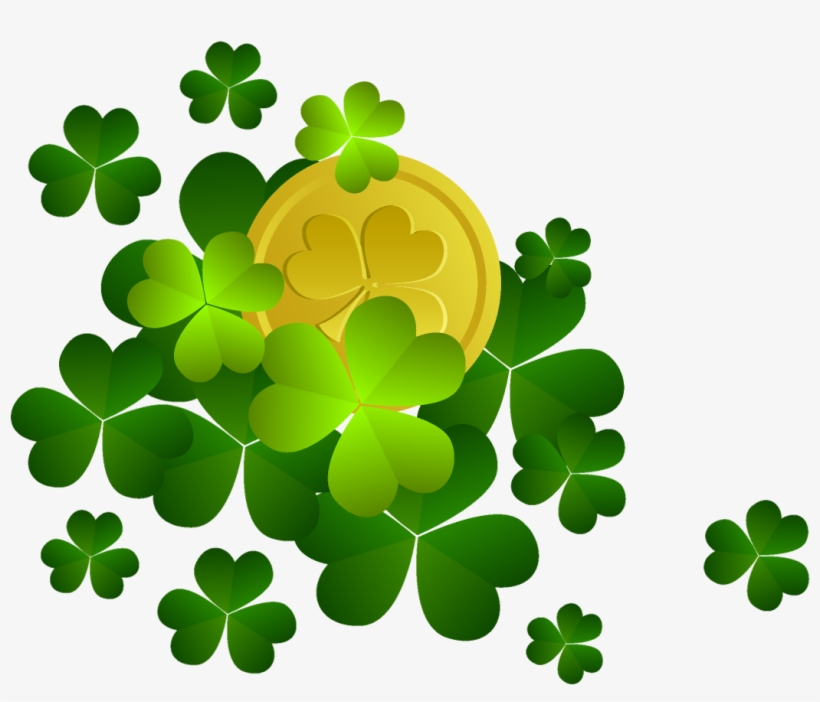 Pictures Of Shamrocks - Coins St Patricks Day Png, transparent png download