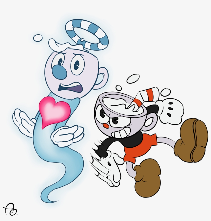 Jpg Freeuse Stock Smack Ass Know Your Meme Bendy And - Cuphead And Mugman Png, transparent png download