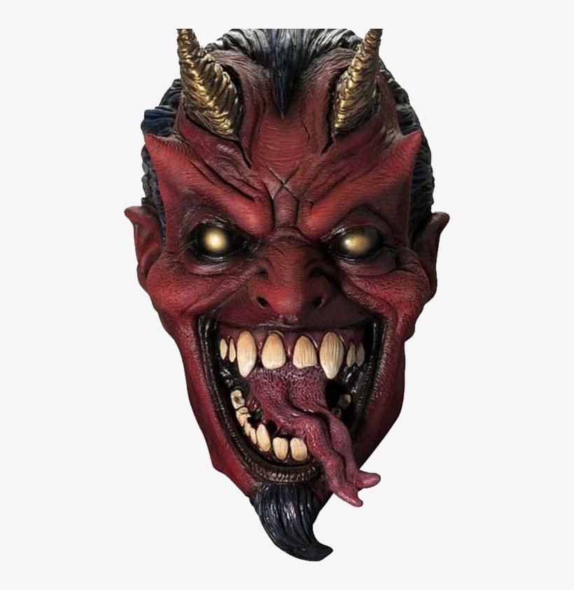 Devil Head Png - Devil Face Png, transparent png download