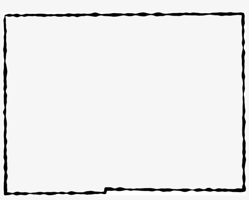 A Map Of Hardee With A Black Squiggle Outline - Line Art, transparent png download