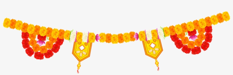 Clipart Royalty Free India Floral Decor Png Clip Art - Puja Decoration Clipart Png, transparent png download